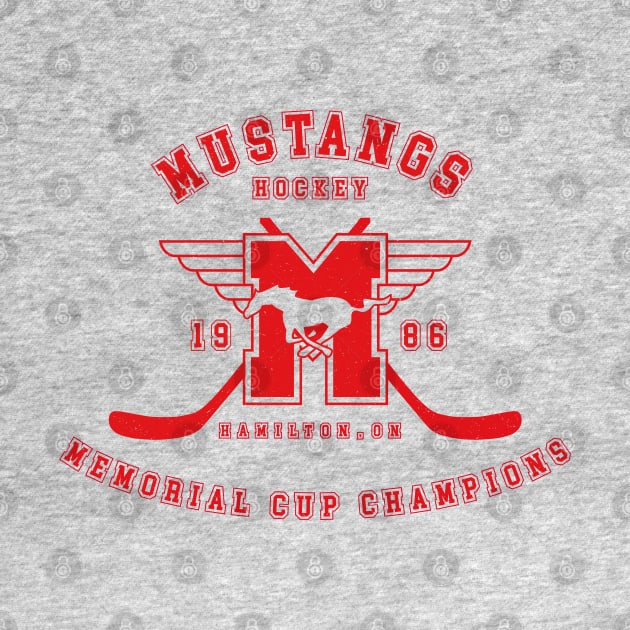 Mustangs Hockey - Memorial Cup Champions (red) by bryankremkau